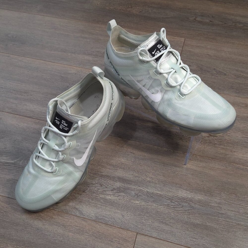 Nike Air Vapormax 2019 Running Shoes Men's - 9 Barely Grey AR6631-005